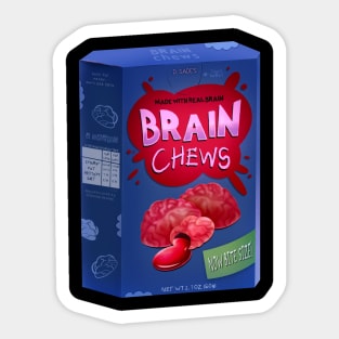 BRAIN CHEWS Sticker